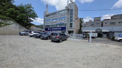 교회 주차장이 준비되었습니다.